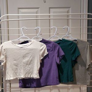 4 Shein crop tops